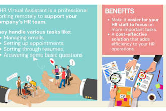 manage your HR tasks and provide virtual assistant services