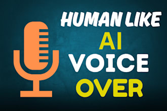 do high quality text to speech human like ai voice over using eleven labs