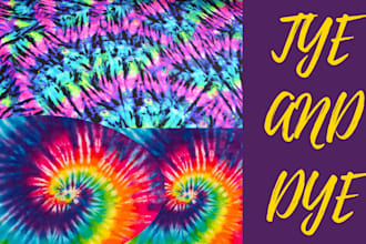 design seamless tie dye digital pattern for fabric print