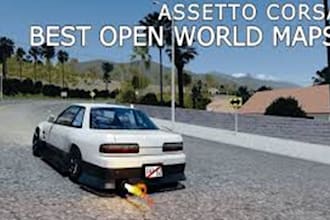 do beamng drive car, assetto corsa car, maps