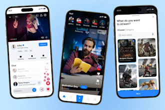 be your flutter app developer, flutter app, android IOS app with firebase API