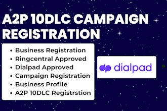 do a2p 10dlc, dialpad a2p 10dlc registration, grasshopper tcr registration