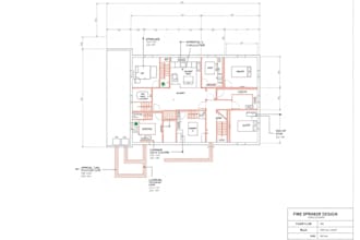 design fire sprinkler system per nfpa13 13d 13r cbc codes