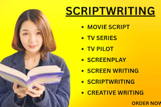 do movie script writing TV series erotic script fantasy romance screen writing