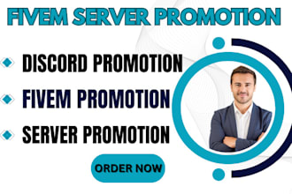 promote your fivem rp server and bring real active player