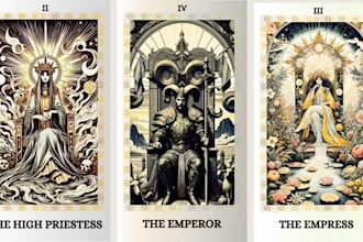 design tarot cards anime oracle card tcg fantasy zodiac playing card game design