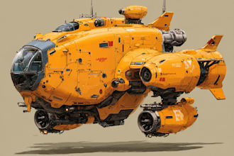 do sci fi spaceship design