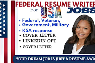 write federal resume, executive resume, government resume writing