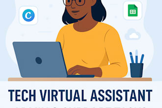 be your tech VA for admin and support tasks