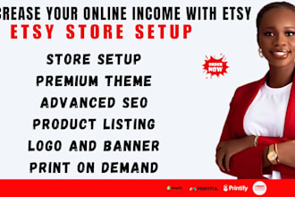 set up your etsy store SEO digital product listings and optimize for sales