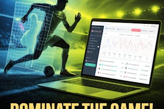 design eye catching football content, highlights, reels and analysis