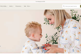 design bamboo clothing website bamboo pajamas shopify store bamboo baby clothing
