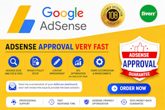 get google adsense approval and fix website adsense problems