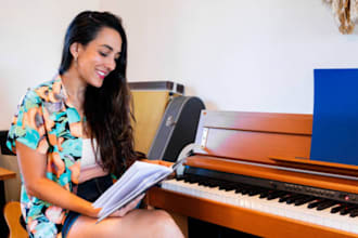 be your female singer songwriter in english spanish for pop, country rapper song