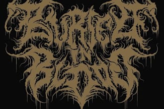 design metal logo in my style
