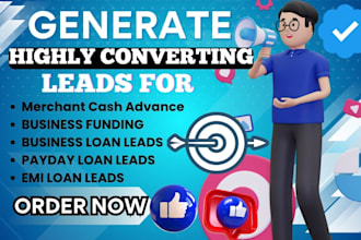 generate mca loan leads merchant cash advance loan leads business loan leads