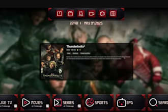 rebrand iptv app, build smart tv app, vod app, p2p iptv with payment gateway