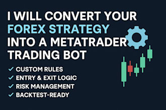 convert your forex strategy into a metatrader trading bot
