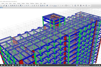 design and analyze structures using etabs