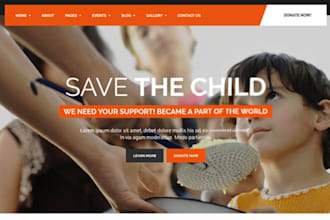 nonprofit website for charity crowdfunding 501c3 ngo fundraising website