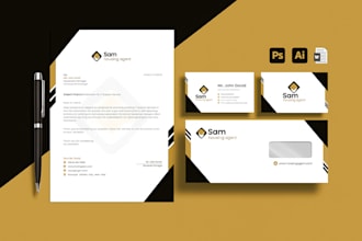 design invoice letterhead planner journal email signature stationary price list