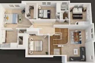 create a high quality matterport 3d floor plan virtual tour for real estate
