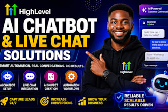 create gohighlevel conversational ai snippet go high level live chat ghl chatbot