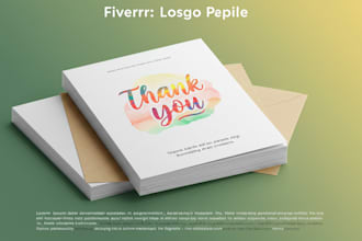 design custom thank you cards and packaging inserts