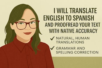 professional translation english to spanish and grammatical correction