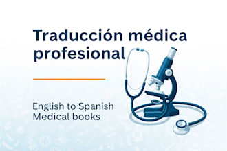 professionally translate medical books from english to spanish