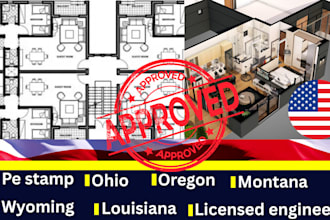 do land survey plan, draw subdivision of land, mep and stamp