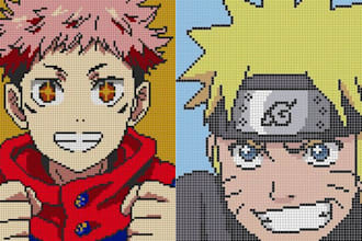 draw, animate, pixel art , character, pixel art background, pixel art logo