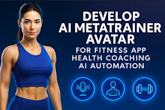 do ai avatar fitness app ai coach with body tracking, ai voice ue5 avatar agent