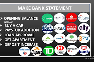 reconcile bank statement PDF to editable format bank statement match checkstub