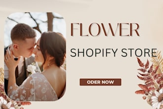 build flower shopify store flower website florist store