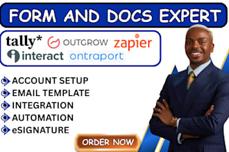build achemer interact quiz outgrow tally survey zapier integration popup form