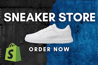 design shopify droshipping sneakers store shopify sneakers store shoe website