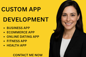 build develop custom online dating app ecommerce business mobile app developmen