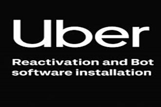 create uber black bot, ubereats bot, and reactivate banned