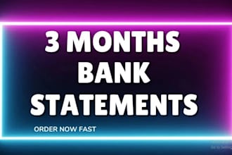 reconcile bank statement PDF to editable format