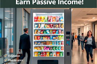 place a vending machine at your business location for free