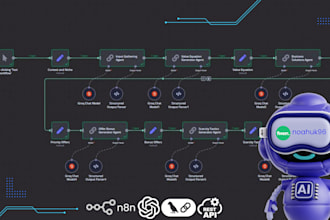build professional n8n automation, custom api, rag whatsapp agent, n8n to python
