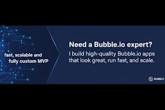 build your bubble io mvp or saas app