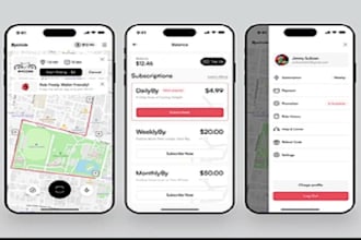 develop a custom taxi booking app, uber clone, or ridesharing mobile app