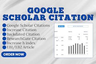 increase google scholar citations backdated citations with researchgate for eb1a