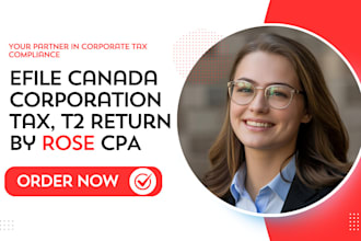 efile canada t2 corporation tax return as CPA for your business tax filing