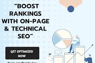 do onpage and fix technical SEO issues  to increase your site traffic