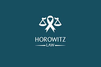 make an attorney and law logo design for you