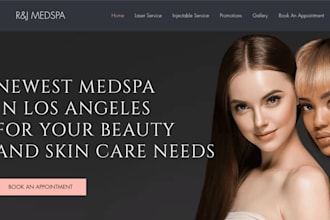 design heaithcare website medical therapy website dental website