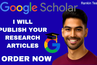publish your research articles in a peer reviewed google scholar indexed journal